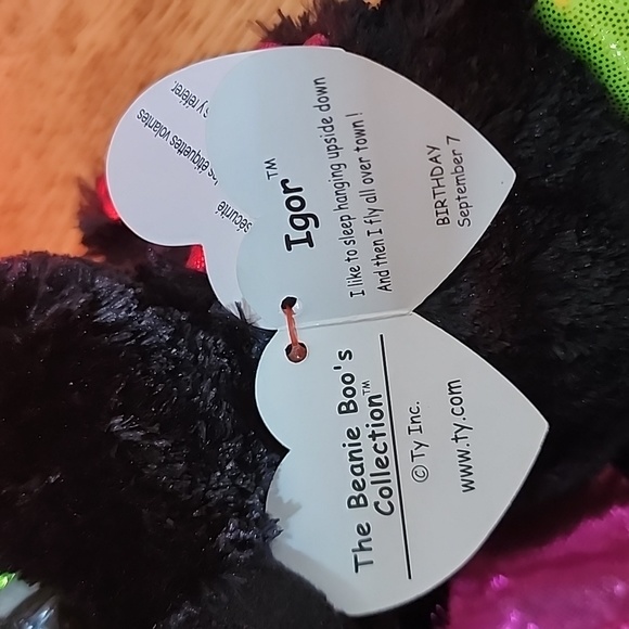 Ty Beanie Boos Igor - Picture 5 of 5